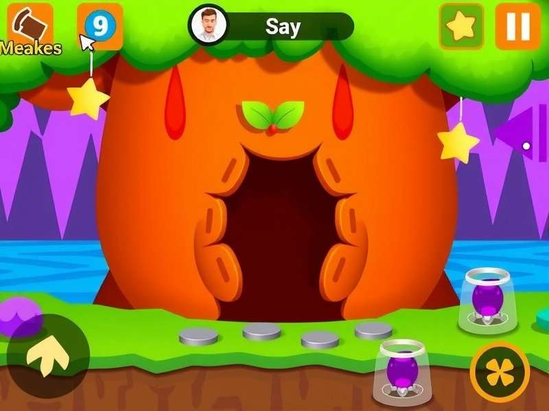 Gulab Jamun Planet Hopper Gameplay Screenshot